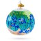 1889 'Irises' by Vincent Van Gogh Glass Ball Christmas Ornament 4 Inches